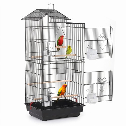 Large metal bird - tall, for