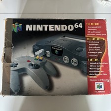 Nintendo 64 Boxed With Mario