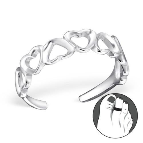 Tiny sterling silver heart - tiny,