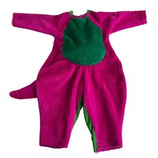 Vintage Barney dinosaur costume suit kids 90s 1990s