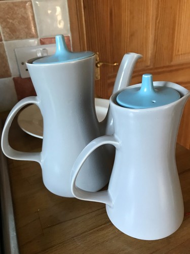 Poole twintone coffee pot - ,