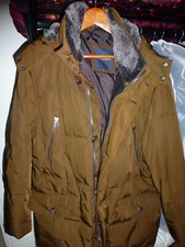 Gents Tobacco Blue Harbour (M&S) Padded Down/ Feather Filled Coat Size XXL