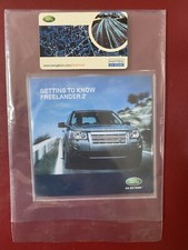 FREELANDER2 GETTING TO KNOW PRESENTATION DVD DISC LRML2362 2006 & NAVTEQ CARD