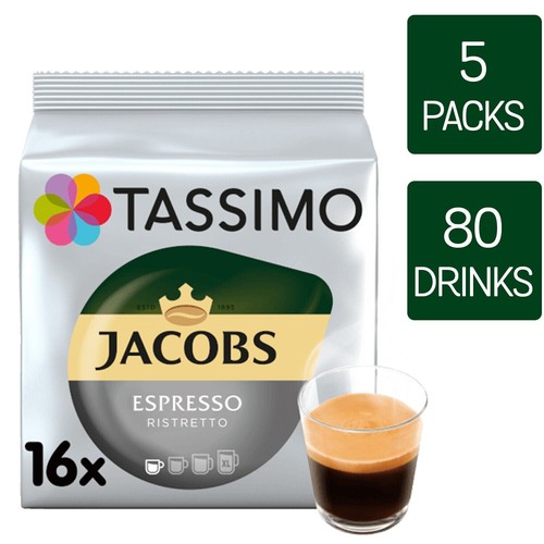 Tassimo coffee pods - coffee, jacobs