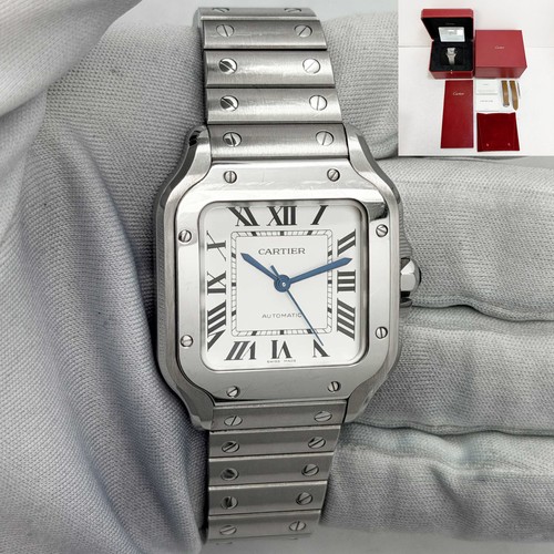 Cartier santos medium - cartier, wssa0029