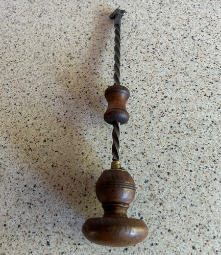 Old vintage archimedes drill - old,