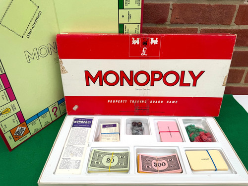 Monopoly waddingtons 1972 - monopoly,
