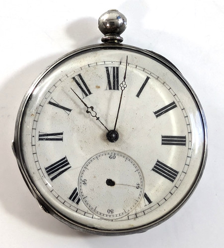 Baume geneve silver key wind - baume,