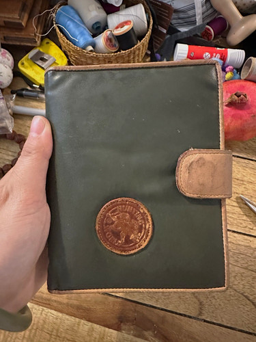 Vintage hunting world leather - vintage,