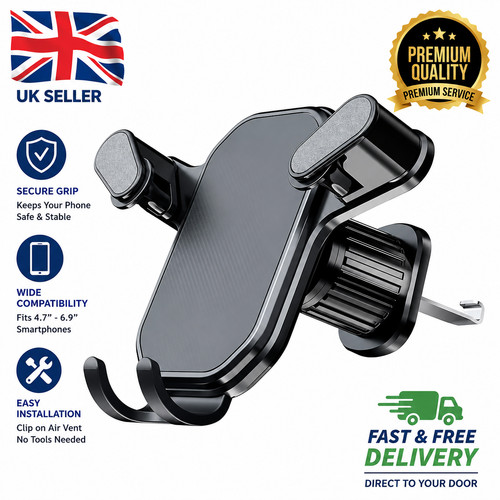 Universal car air - vent, phone
