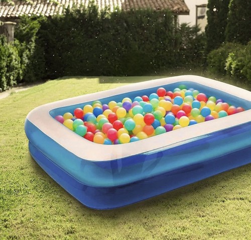 Large family swimming pool - family,