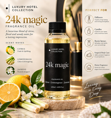 24k magic 120ml diffuser - diffuser, oil