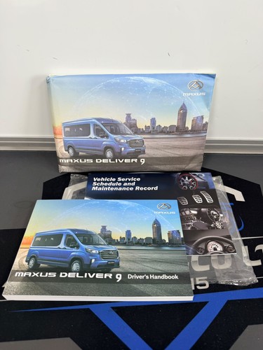 Maxus deliver owners manual - maxus,