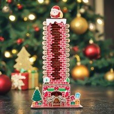 Wooden Santa Claus Advent
