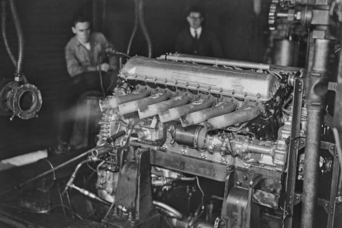 Rolls royce merlin piston - rolls-royce,