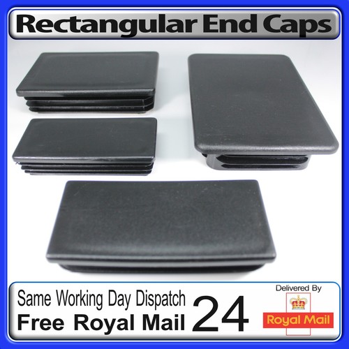 Rectangle plastic inserts end - rectangle,