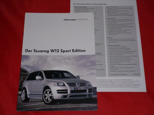 2005 touareg type w12 - 2005,