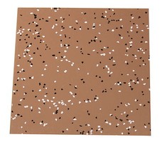 Brown Flecked Compressed Quartz reinforced Vinyl Floor Tiles 300mm x 2mm thick 