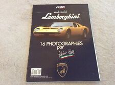Lamborghini Photo Posters Alberic Haas 16 Posters Miura Countach Diablo