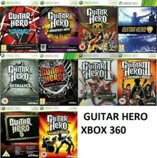 Xbox 360 guitar hero - guitar, hero-