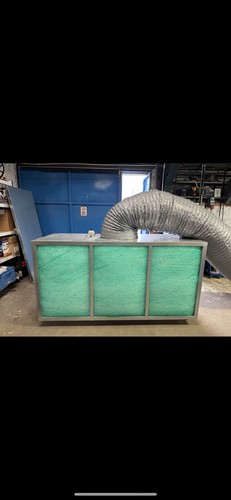 Spray booth extraction - spray,