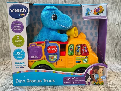 Vtech baby dino rescue truck - dino,