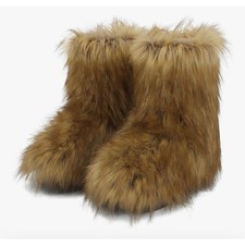 Womens Faux Fur Yeti Boots