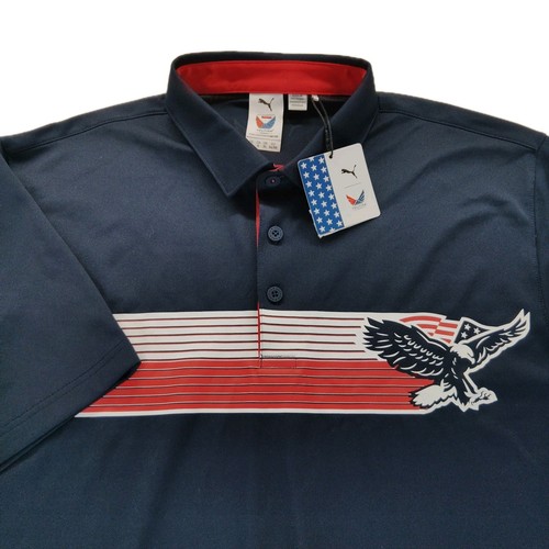 Puma golf polo shirt - puma, blue