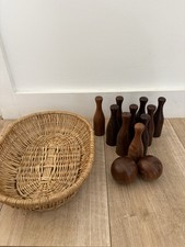 Vintage Wooden Skittles