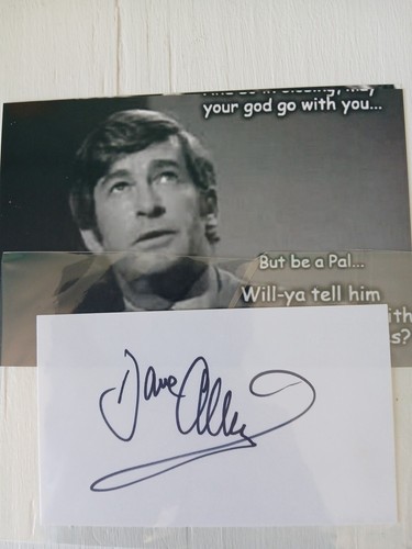 Dave allen undedicated - allen, signed