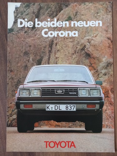 Toyota corona 198 brochure - 198?,