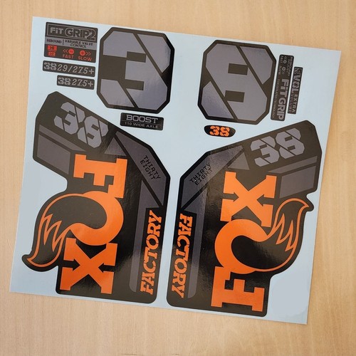 Fox fork stickers 2021 - stickers, grip