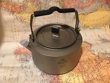 Aircraft Grade Titanium Ultralight Kettle, 1000ml, Backpacking, Wild Camping