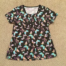 Koi scrub top womens black - womens,