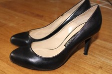 Ladies Shoes Size 5.5 UK Wide Sole Reviver Next Black Used EU 38.5