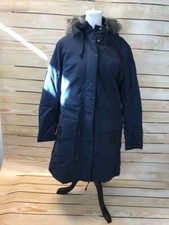 Navy padded coat