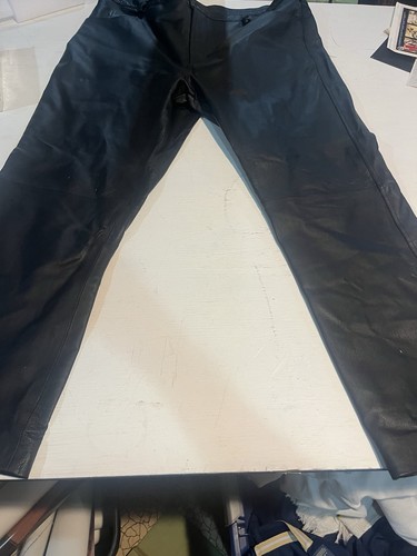 Mens black leather - black,