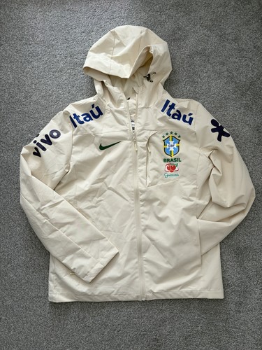 Brazil nike windbreaker cream - brazil,
