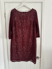 Wallis Women’s Burgundy Lace