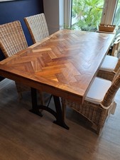 Industrial Parquet & Cast Iron