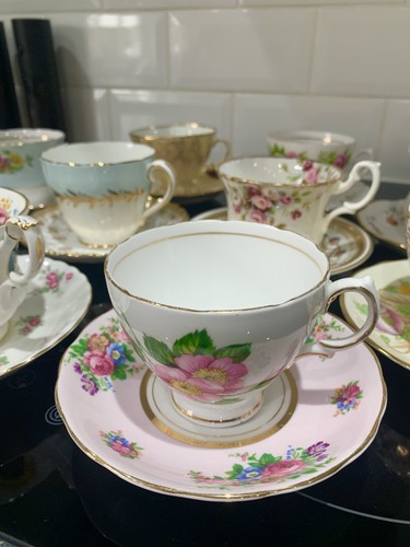 Set ten vintage mismatched - ten,
