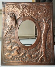 Arts And Crafts Copper? Owl Photo Frame