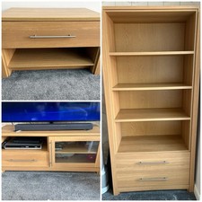 3pc Furniture- TV Unit , Coffee table and Display case