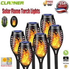 6Pack Flickering LED Solar