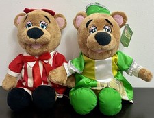 Butlin’s Original Bonnie Bear & Robin Hood Bonnie Bear Mascot Soft Toy Bundle x2