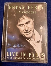 Bryan Ferry - In Concert - Live At Le Grand Rex (DVD, 2001)