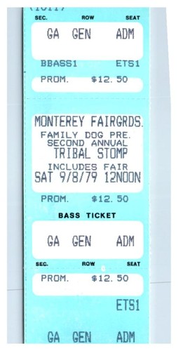 The clash untorn ticket - clash,