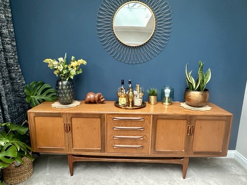 Plan sideboard mid century - sideboard,