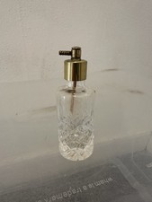 Vintage cut glass perfume - vintage,