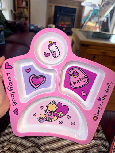 Groovy chick 2004 plate